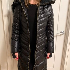 Andrew Marc Black Down Jacket